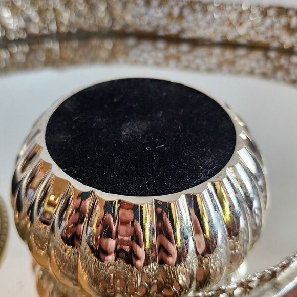 Lori Greiner jewelry keeper anti tarnish lined sterling silver plated/lacquered - Picture 5 of 12